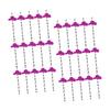 HAKIDZEL 30pcs Cartoon Paper Drinking Straws with Pink Cowgirl Hat Decorations Smooth Party Straws for Juice Drinks Cake Toppers Festive Cocktail Supplies view 1