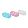 IWOWHERO 3pcs Finger Toothbrush Silicone Oral Care Brush for Teething Relief Soft Dual-Sided Design with Tongue Cleaner for Blue Pink White view 1