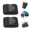 Mikinona Supple Elastic Foot Arch Pads for Flat Feet Heel Support for Men and Women and Comfortable Fit Black view 4
