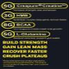 Creapure German Creatine + HMB | Build Strength | Gain Lean Muscle | Recover Faster | Crush Plateaus | 5G Creapure Creatine Monohydrate | 3G HMB | 8G BCAA | 5G L-Glutamine | 30 Servings | Unflavored view 3