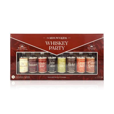 MSRF Whiskey Party Mixer Pack | Margarita Drink Mixers, 8-Pack Gift Set