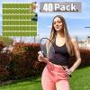 40 Pack Green Self Adhesive Bandage Wrap Bulk 4 Inch x 5 Yards Cohesive Bandage,Vet Wrap Breathable Elastic Self-Adherent Tape for Stretch Athletic Sports Wrist Ankle Dogs Pet Vet Wrap (Green) view 2