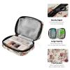 Vintage Roses Weekly Medicine Pill Organizer Travel Pill Case Box Holder Container Small for Vitamin Supplement view 4