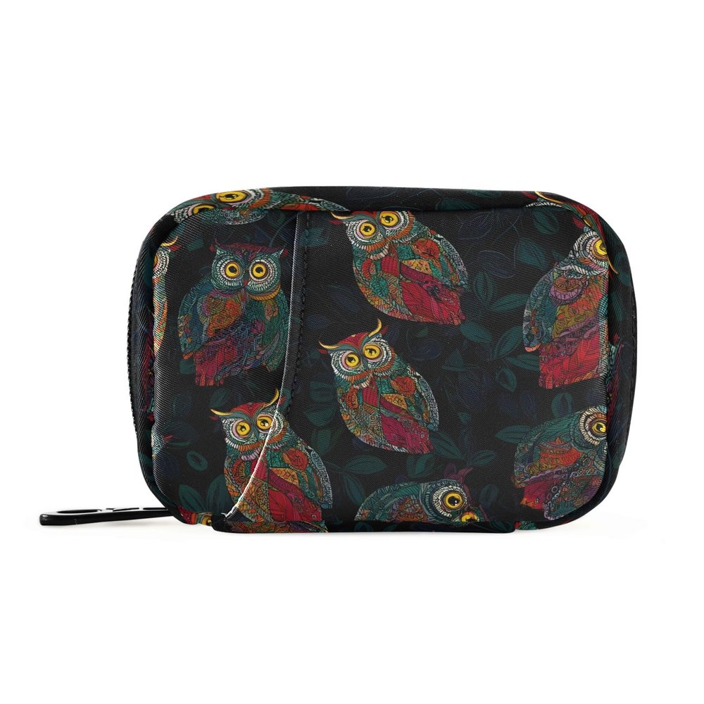 Ethnic Owl Weekly Medicine Pill Organizer Travel Pill Case Box Holder Container Small for Vitamin Supplement