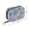 Hydrangea Butterfly Weekly Medicine Pill Organizer Travel Pill Case Box Holder Container Small for Vitamin Supplement view 3