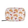 Croissants Bow Weekly Medicine Pill Organizer Travel Pill Case Box Holder Container Small for Vitamin Supplement view 1