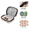 Croissants Bow Weekly Medicine Pill Organizer Travel Pill Case Box Holder Container Small for Vitamin Supplement view 4
