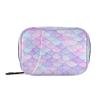 Scale Rainbow Mermaid Weekly Medicine Pill Organizer Travel Pill Case Box Holder Container Small for Vitamin Supplement view 1