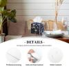 American Flag Art Sign Leather Tissue BoxDecorative Printed Easy-Clean Holder for Home Office Car view 3