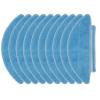 Washable Cleaning Cloth Microfiber, Compatible For Lubluelu, SL68, Robot Vacuum Accessories Replacement Part Mop Pad(10pcs) view 1