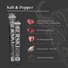 BERSKI Salt & Pepper Beef Sticks 100% Grass-Fed, Grass-Finished Ancestral Blend with Liver & Heart Keto, Paleo Regeneratively Raised USA Beef 8 Pack (1.9 oz Sticks) view 2