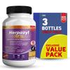 Herpazyl Max Extra Strength Immune Support, 60 Capsules, with Elderberry, Echinacea, Turmeric, Garlic, Vitamins & Probiotics (3) view 2