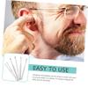 Anneome Stainless Steel Earwax Removal Kit Portable Ear Picks Spiral Design Comfortable Ear Cleaning Lightweight Easy to Clean view 4