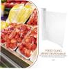 HAKIDZEL Food Cling Wrap Elastic and Retractable Kitchen Fresh Keeping Film for Fruits Vegetables and Leftovers Food-safe Plastic Wrap for Freezer and Picnic Storage view 4