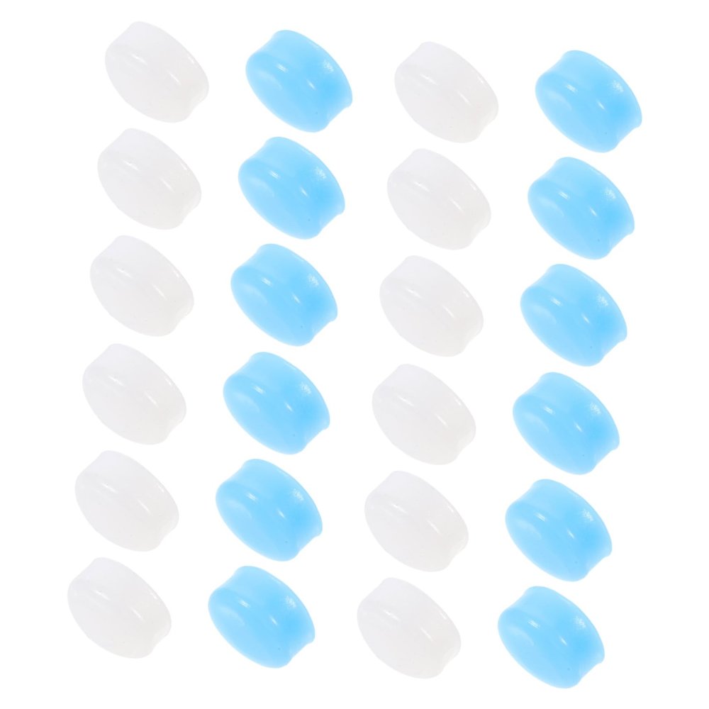 Anneome 24pcs Moldable Silicone for Sleep Noise Cancelling Reusable Ear Protection for Work Study and Travel with Sound Reduction