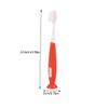 Mikinona 4pcs Soft Bristle Manual Toothbrush for Ages Gentle Oral Care with Adorable Design Flexible Safe Material and Comfortable Teeth Cleaner view 2