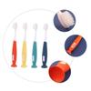 Mikinona 4pcs Soft Bristle Manual Toothbrush for Ages Gentle Oral Care with Adorable Design Flexible Safe Material and Comfortable Teeth Cleaner view 4