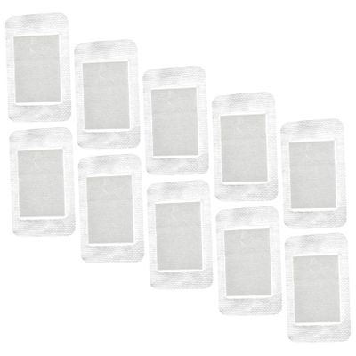 10PCS Large Non-Woven Adhesive Wound Dressing Breathable Comfortable Protection for Scrapes Burns Blisters Surgical Incisions Individually Wrapped Patch