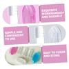 HOLIDYOYO 9pcs Silicone Finger Toothbrush for Oral Care with Storage Boxes Double-Sided Teething Brush and Gum Massager for Years Gentle Food-Grade Silicone for Teeth and Tongue Cleaning view 3