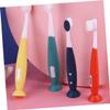 KOMBIUDA 4pcs Toothbrush for Ages with Ultra-fine Soft Bristles Ergonomic Non-Slip Handle Small Head Design for Gentle Oral Care and Daily Teeth Cleaning at Home Travel view 4