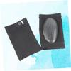 Gogogmee Arch Support Pads Elastic Massage Foot Cushions for Plantar Fasciitis Relief Comfortable Shock-Absorbing Orthotic Insoles for Flat Feet Black view 4
