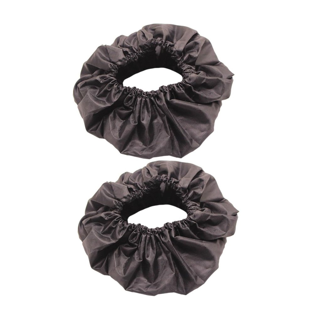CONGARTENO 2 PCS Stroller Wheel Protector Covers Portable Wheelchair Tire Guards for Strollers Dustproof and Dirt-Resistant Wheel Covers Easy and Floor Protection