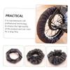 CONGARTENO 2 PCS Stroller Wheel Protector Covers Portable Wheelchair Tire Guards for Strollers Dustproof and Dirt-Resistant Wheel Covers Easy and Floor Protection view 4