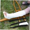 Leg Lifter Strap for Patient Transfers, Heavy Bearing Knee Support, Black view 3