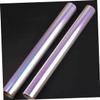 BCOATH Iridescent Gradient Cellophane Wrapping Paper Transparent Rainbow Film for Flower Packing and Craft Projects Moisture Resistant Decorative view 3