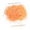 CONGARTENO Fluorescent Paper Shreds Packing Filler Lightweight Crinkle Cut Basket with Decor for Festival and Skincare Product Presentation view 2