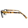 Incredible Bargains The Nova Luxury Oversized Square Reading Glasses + 1.25 Midnight Onyx view 3