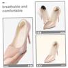 Mikinona 8 Pairs Wear-Resistant Heel Cushions Comfortable Self-Adhesive Heel Pads for Shoes That are Too Slip-Resistant Foot Pads and Loose Fit Skin-Friendly Sweat-Absorbent Liners view 2