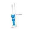LALADEFIEE 4 Sets Cartoon Toothbrush with Lightweight Portable Manual Teeth Brush for Soft Comfortable Bristles for Gentle Deep Cleaning Practical Oral Care Tool for Travel and Home Use view 2