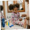 LALADEFIEE 4 Sets Cartoon Toothbrush with Lightweight Portable Manual Teeth Brush for Soft Comfortable Bristles for Gentle Deep Cleaning Practical Oral Care Tool for Travel and Home Use view 4