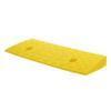 HAKIDZEL Heavy Duty Plastic Ramp Mat Portable Car Driveway Ramp with Anti-Slip Design for Outdoor Use Flexible for Home and Curb Access Yellow view 1
