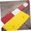 HAKIDZEL Heavy Duty Plastic Ramp Mat Portable Car Driveway Ramp with Anti-Slip Design for Outdoor Use Flexible for Home and Curb Access Yellow view 4