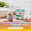 3X Suku Vitamins Kids Multivitamin Gummy 60 PC Bundle with Floss Picks Dental 40 PC Daily Nutrient Support Gummies with Essential Vitamins and Convenient Oral Care Gift Set (4 Items) view 2