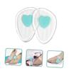 COOLHIYA 3 Pairs Forefoot Inserts for Women High Heel Shoes Gel Metatarsal Pads Cushioning Pressure Relief Impact-Resistant Comfortable Foot Cushions with Wave Texture Invisible Insoles view 4