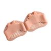 Beatifufu Silicone Forefoot Pads for Women High Heels Breathable Honeycomb Anti-wear Insoles Skid-Resistant Cushions for Relief and Comfortable Walking Wide Skin Tone view 1