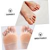 Beatifufu Silicone Forefoot Pads for Women High Heels Breathable Honeycomb Anti-wear Insoles Skid-Resistant Cushions for Relief and Comfortable Walking Wide Skin Tone view 4
