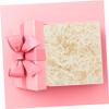 Anneome Crinkle Cut Paper Shred Filler Milk White Raffia Grass Basket Box Filler Protective Cushioning Decorative Shredded Paper for Boxes Valentines Wedding Anniversary Packaging view 2