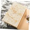 Anneome Crinkle Cut Paper Shred Filler Milk White Raffia Grass Basket Box Filler Protective Cushioning Decorative Shredded Paper for Boxes Valentines Wedding Anniversary Packaging view 3