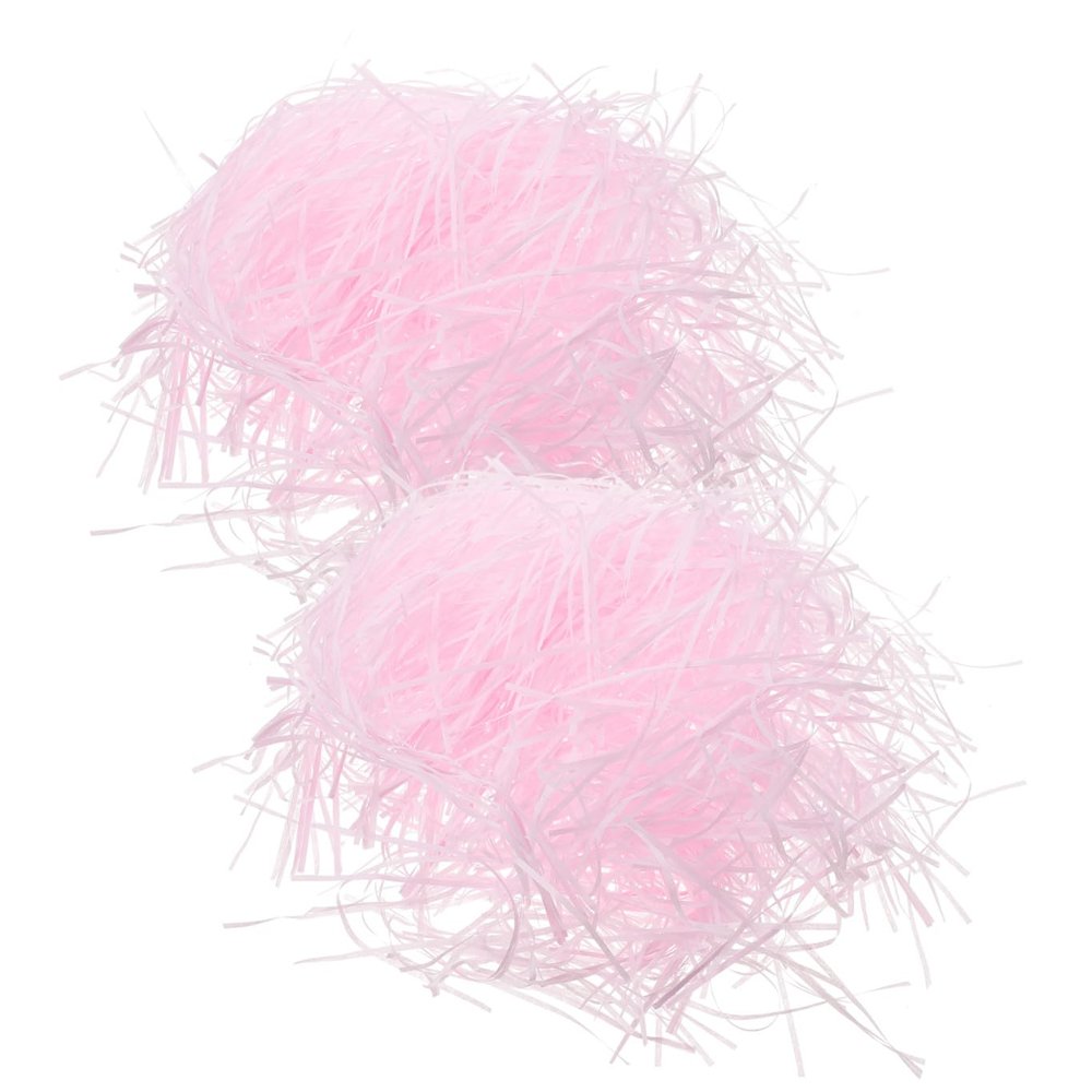 BCOATH Crinkle Cut Shredded Paper Filler Lightweight Tissue Shred for Boxes Wedding Birthday Packaging Decoration in Light Pink and Pink
