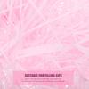 BCOATH Crinkle Cut Shredded Paper Filler Lightweight Tissue Shred for Boxes Wedding Birthday Packaging Decoration in Light Pink and Pink view 3