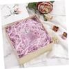 BCOATH Crinkle Cut Shredded Paper Filler Lightweight Tissue Shred for Boxes Wedding Birthday Packaging Decoration in Light Pink and Pink view 4