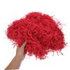 COOLHIYA Red Crinkle Cut Raffia Grass Paper Filler Bulk Box Shred for Basket Filling and Candy Box Decoration Elegant Wrapping Shredded Paper for Birthday Wedding Holiday Presents view 3