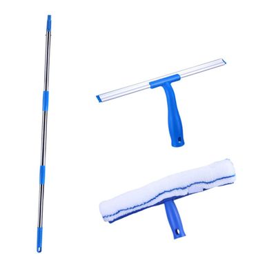 HAKIDZEL Expandable Window Squeegee with Ergonomic Handle Premium and Shower Cleaner for Car Windows Sliding Doors Bathroom Glass and Use Cleaning Tool