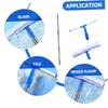 HAKIDZEL Expandable Window Squeegee with Ergonomic Handle Premium and Shower Cleaner for Car Windows Sliding Doors Bathroom Glass and Use Cleaning Tool view 4