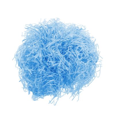 Anneome Raffia Shredding Silks Packaging Box Accessories Box Filler Material for Wedding Birthday Basket Filling Decorative Void Fill in Random Blue Tone Random Color