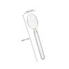 PLAFOPE 100pcs Disposable Dessert Spoons Lightweight Plastic Tasting Spoons for Parties Ice Cream Cake Festival Catering Use view 2